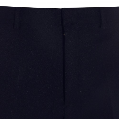 BLACK WOOL PANTS