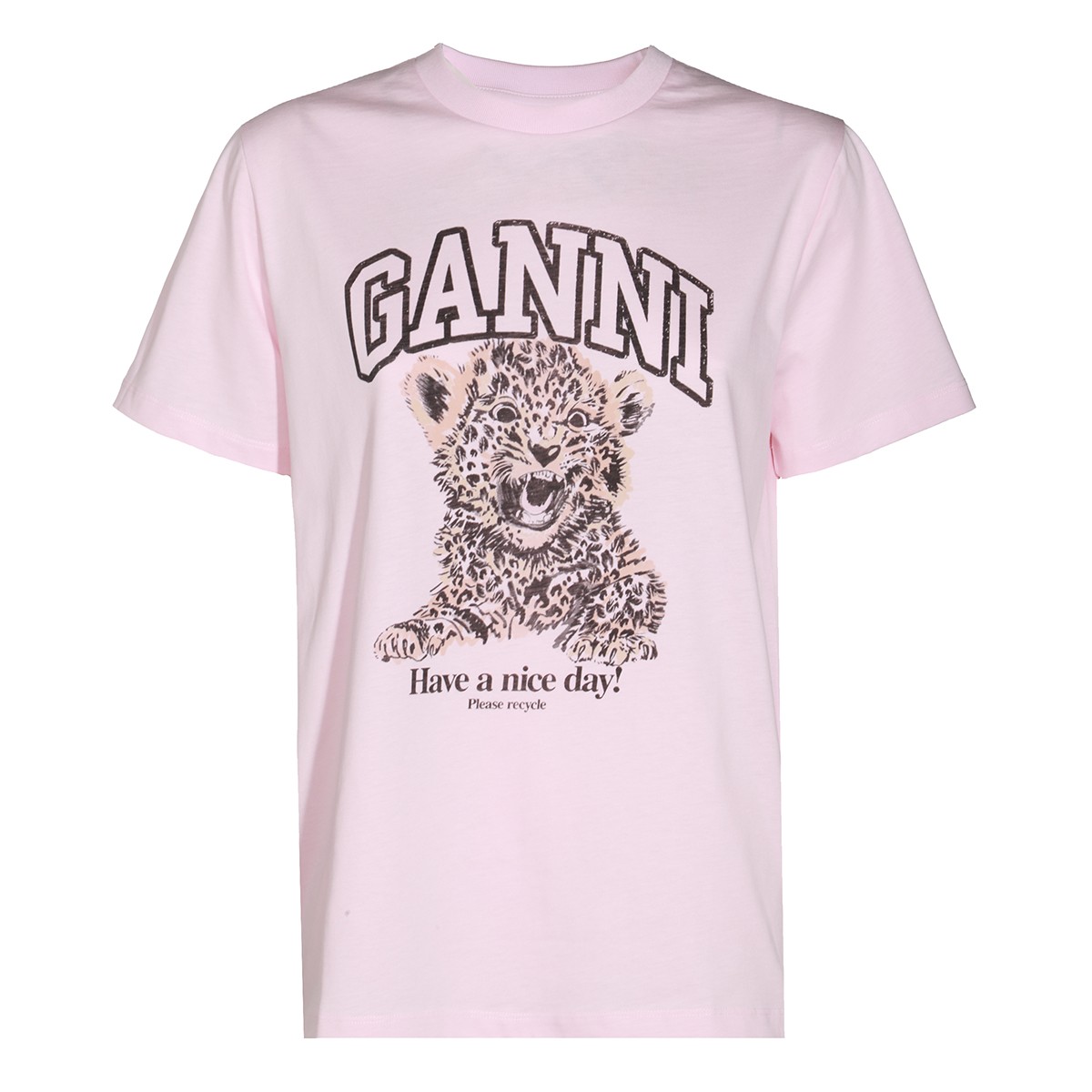 PINK COTTON T-SHIRT