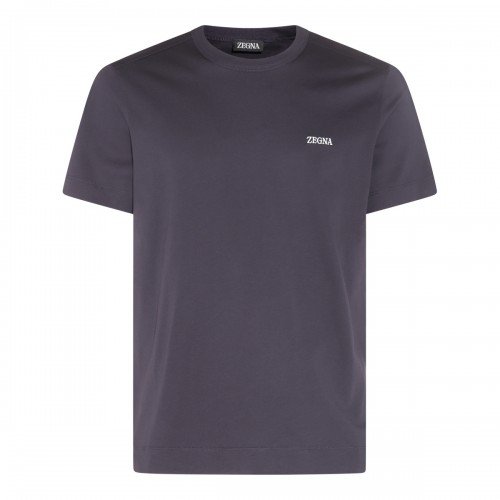 BLUE NAVY COTTON T-SHIRT