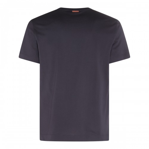 BLUE NAVY COTTON T-SHIRT