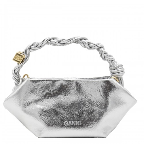 SILVER TOP HANDLE BAG