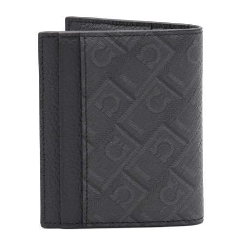 BLACK AND GREY CARDHOLDER