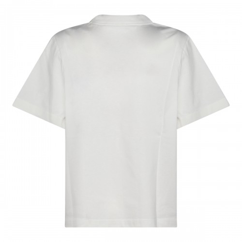 WHITE COTTON T-SHIRT