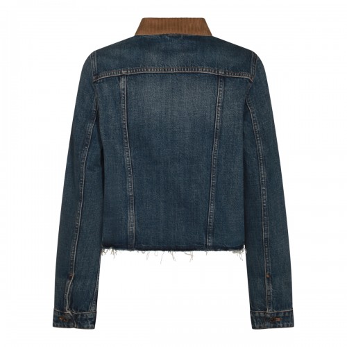 BLUE COTTON DENIM JACKET