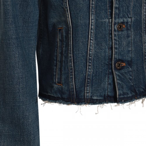 BLUE COTTON DENIM JACKET