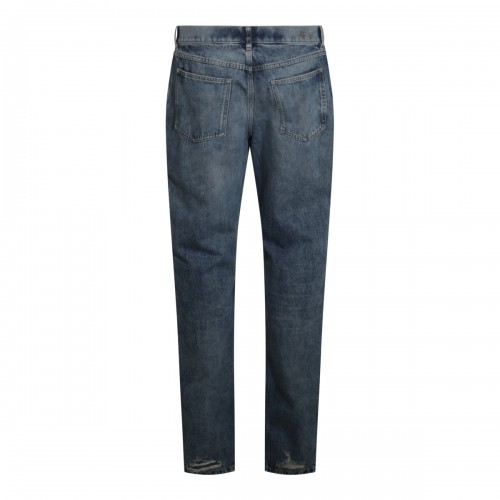 INDIGO BLUE COTTON JEANS 2
