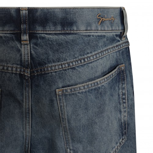 INDIGO BLUE COTTON JEANS