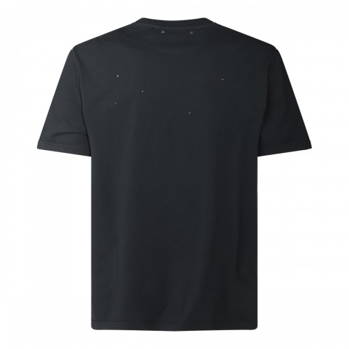 BLACK COTTON T-SHIRT