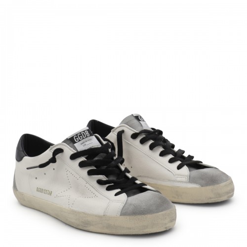 WHITE LEATHER SUPERSTAR SNEAKERS