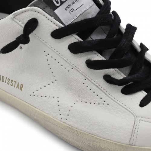 WHITE LEATHER SUPERSTAR SNEAKERS