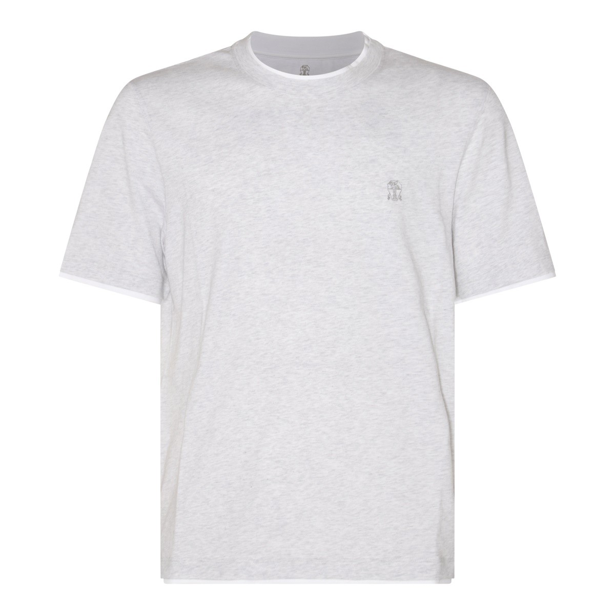 GREY COTTON T-SHIRT