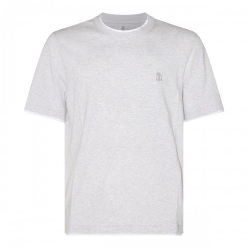 GREY COTTON T-SHIRT