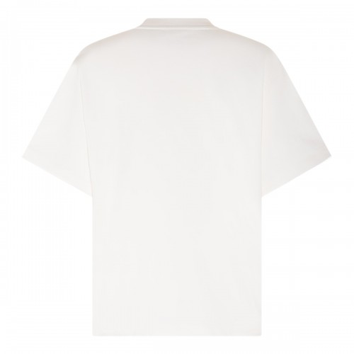 WHITE COTTON T-SHIRT