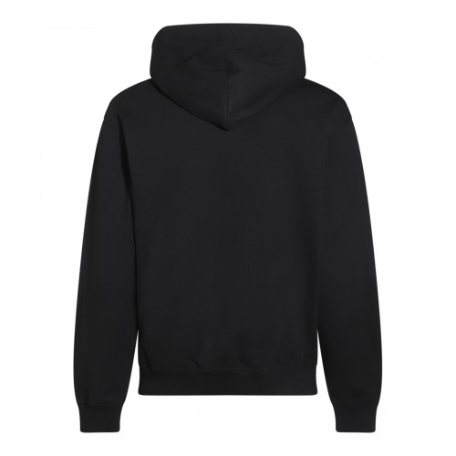 BLACK COTTON SWEATSHIRT