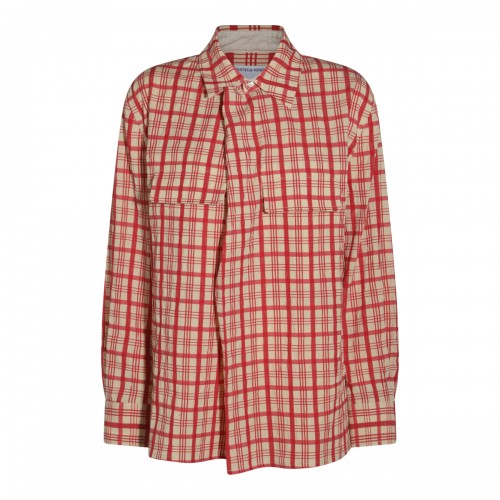 RED COTTON SHIRT