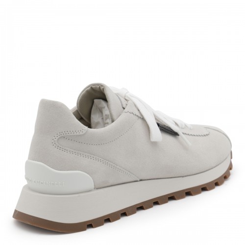 WHITE AND GREY LEATHER... 2