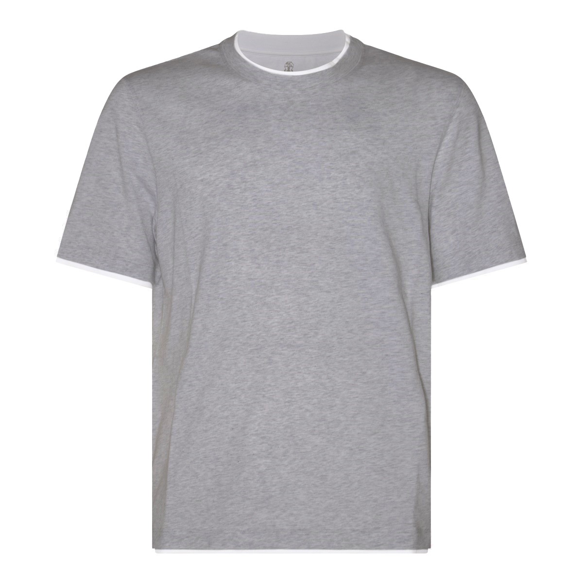 GREY COTTON T-SHIRT