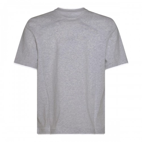 GREY COTTON T-SHIRT