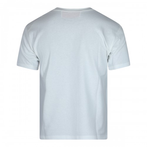 WHITE COTTON T-SHIRT