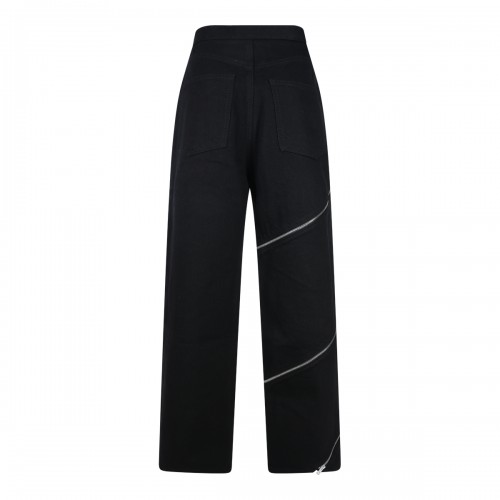 BLACK COTTON JEANS 2