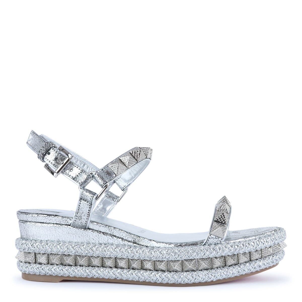 SILVER ESPADRILLAS