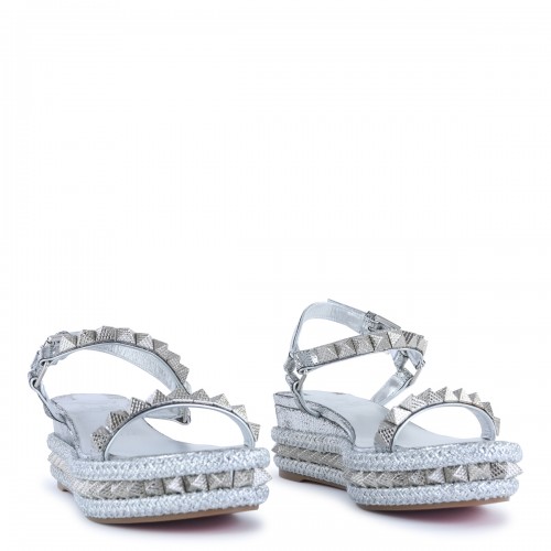 SILVER ESPADRILLAS