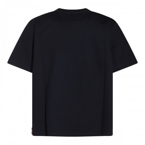 BLACK COTTON T-SHIRT