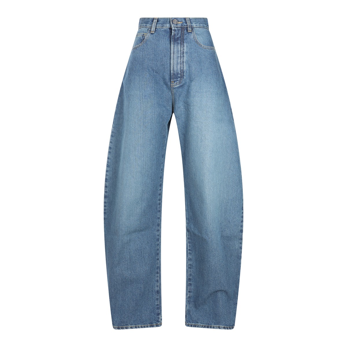 BLUE COTTON DENIM JEANS