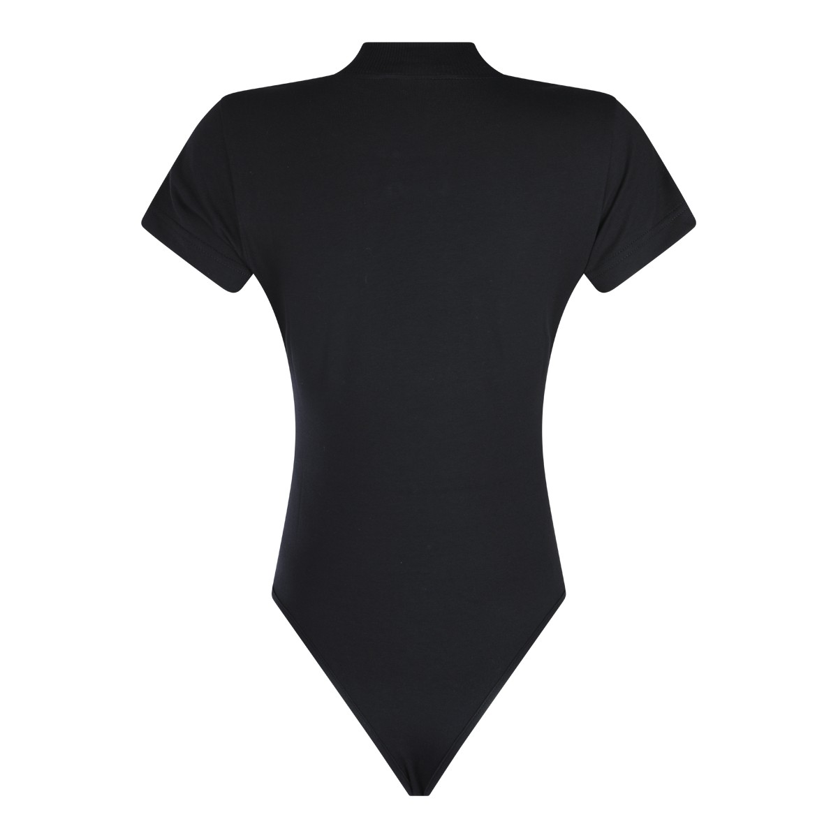 BLACK COTTON BODYSUIT