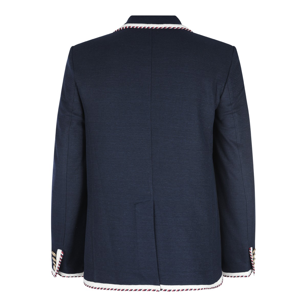 NAVY BLUE COTTON BLAZER