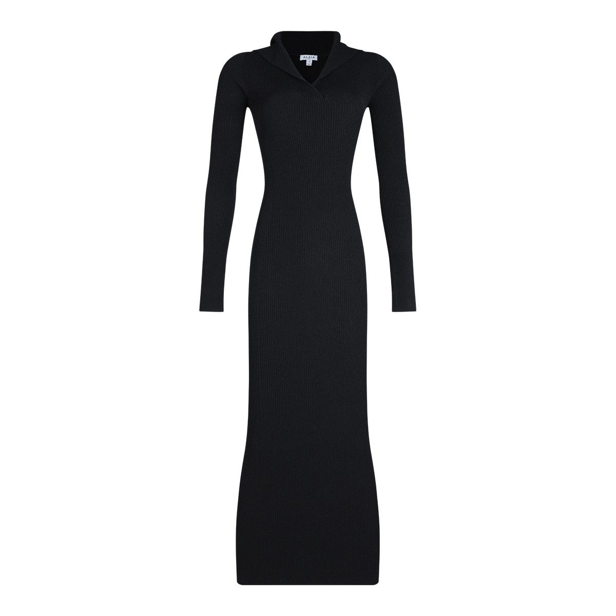 BLACK VISCOSE DRESS