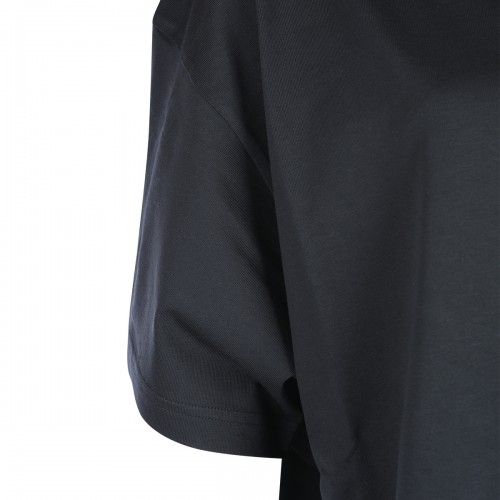 BLACK COTTON T-SHIRT