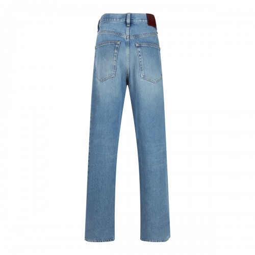 BLUE COTTON DENIM JEANS