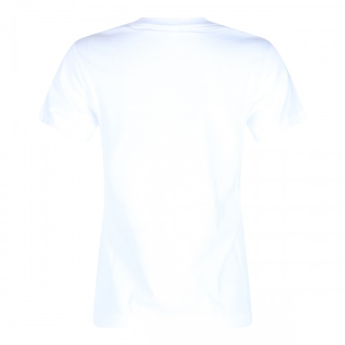 WHITE COTTON T-SHIRT