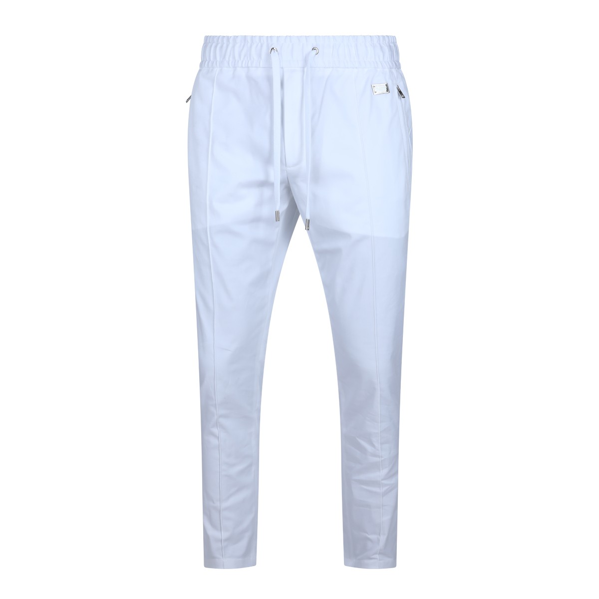 WHITE COTTON PANTS