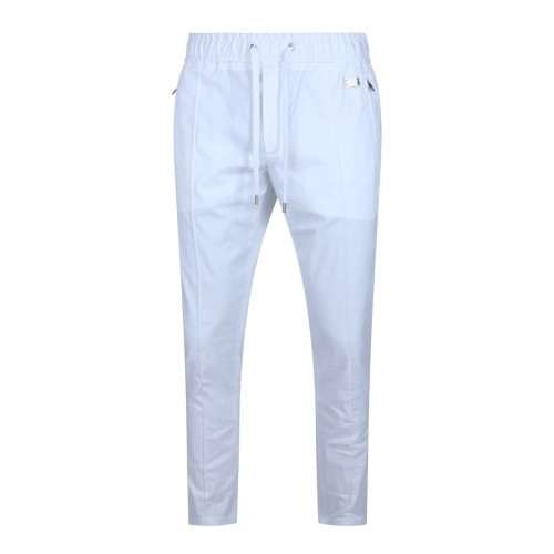 WHITE COTTON PANTS