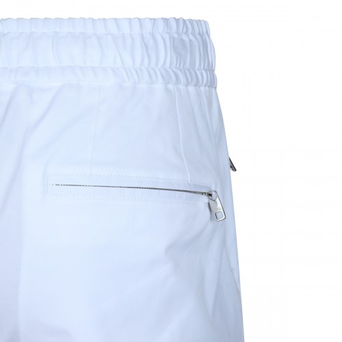 WHITE COTTON PANTS