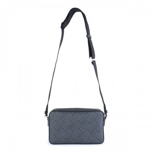 DARK GREY AND BLACK CROSSBODY BAG