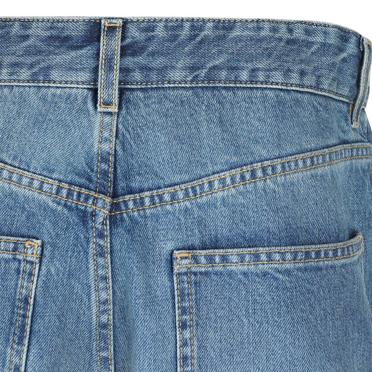 BLUE COTTON DENIM JEANS