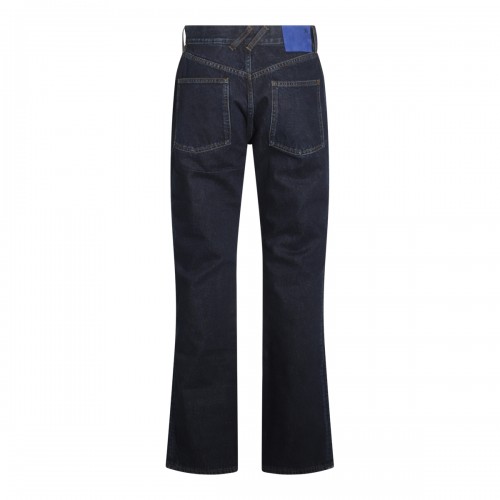 BLUE COTTON DENIM JEANS 2
