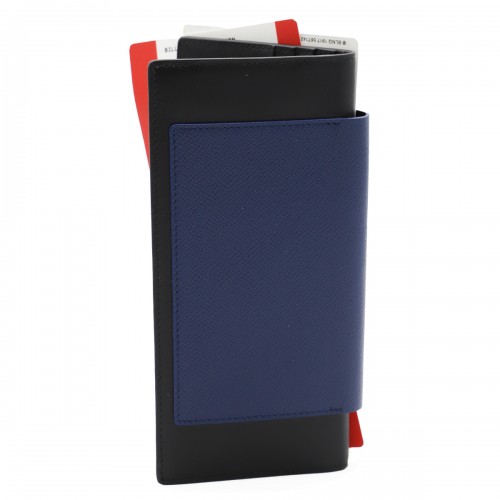 MULTICOLOR LEATHER CARD HOLDER