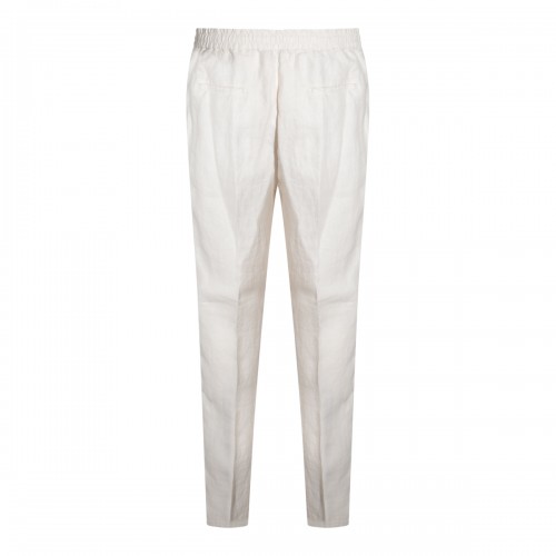 WHITE LINEN PANTS