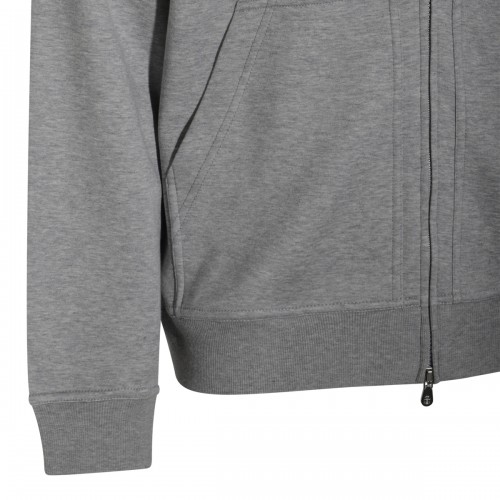 GREY COTTON SWEATSHIRT