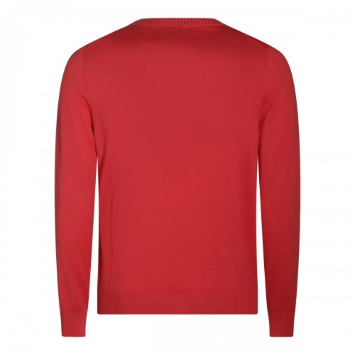 RED COTTON KNITWEAR