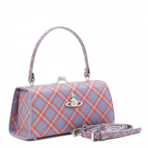 TARTAN TOP HANDLE BAG