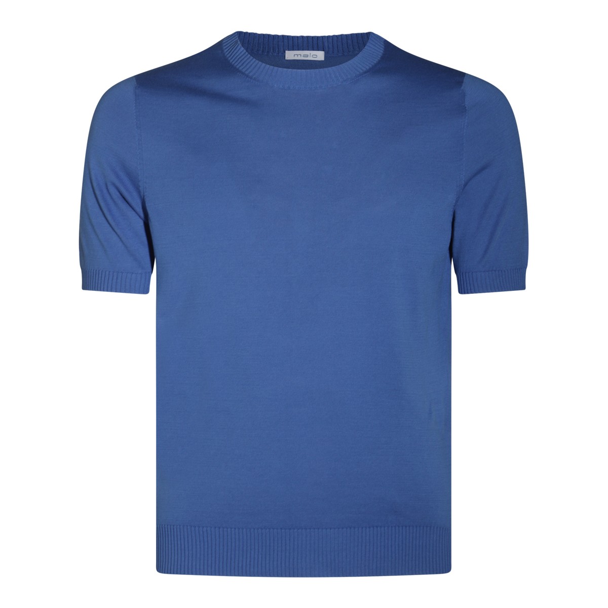 BLUE COTTON T-SHIRT