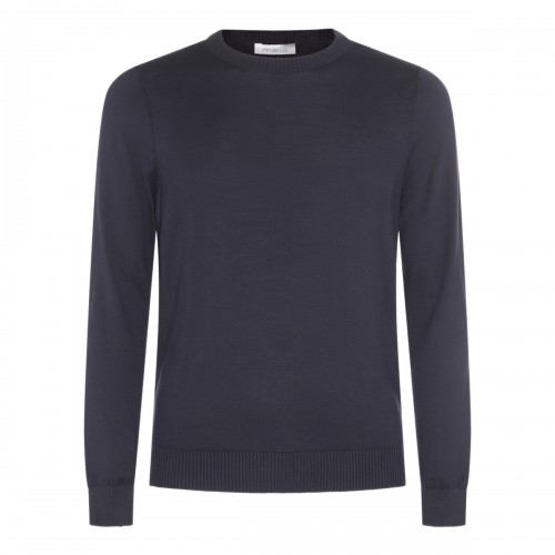 BLUE COTTON KNITWEAR