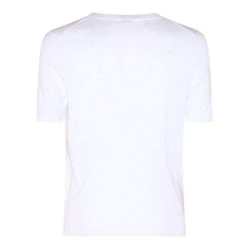 WHITE COTTON T-SHIRT