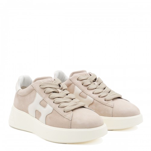 BEIGE LEATHER SNEAKERS 2