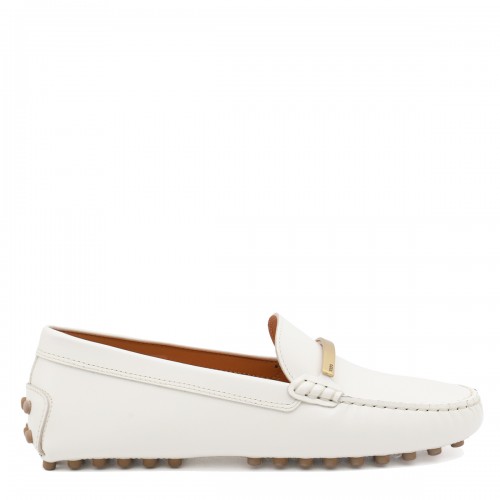 WHITE LOAFERS